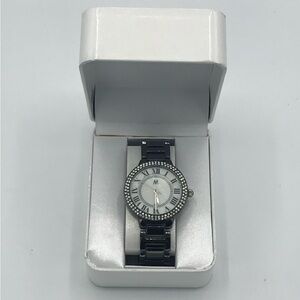Melania Watch Crystal Accents NIB